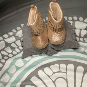 Girls baby boots